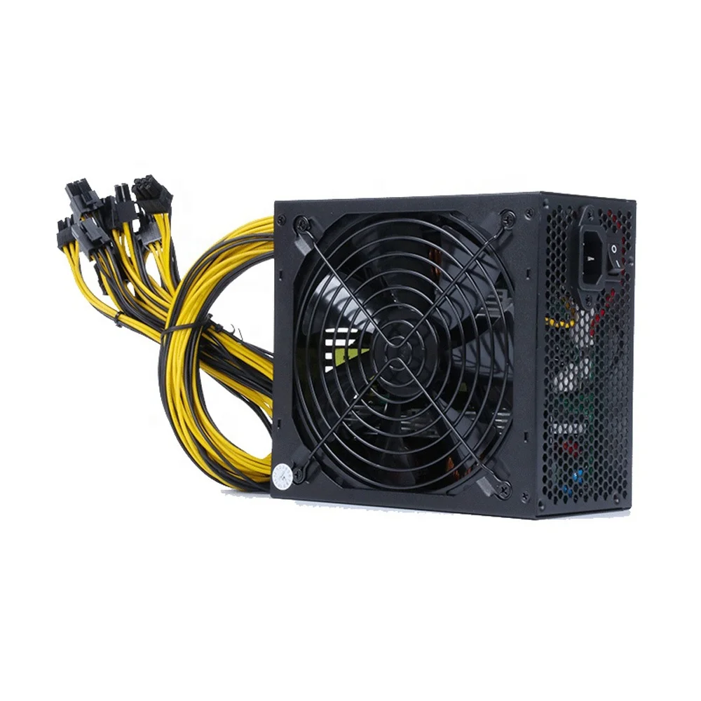 High Quality PSU 4U 2U Mute 2500W 2000w 1800W  Power Supply For GPU