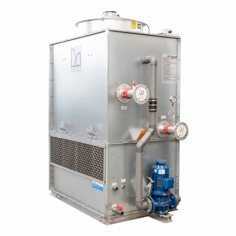 Closed Cooling Tower Industrial 304 Stainless Steel Cooling Coils Closed Counter Flow Tower