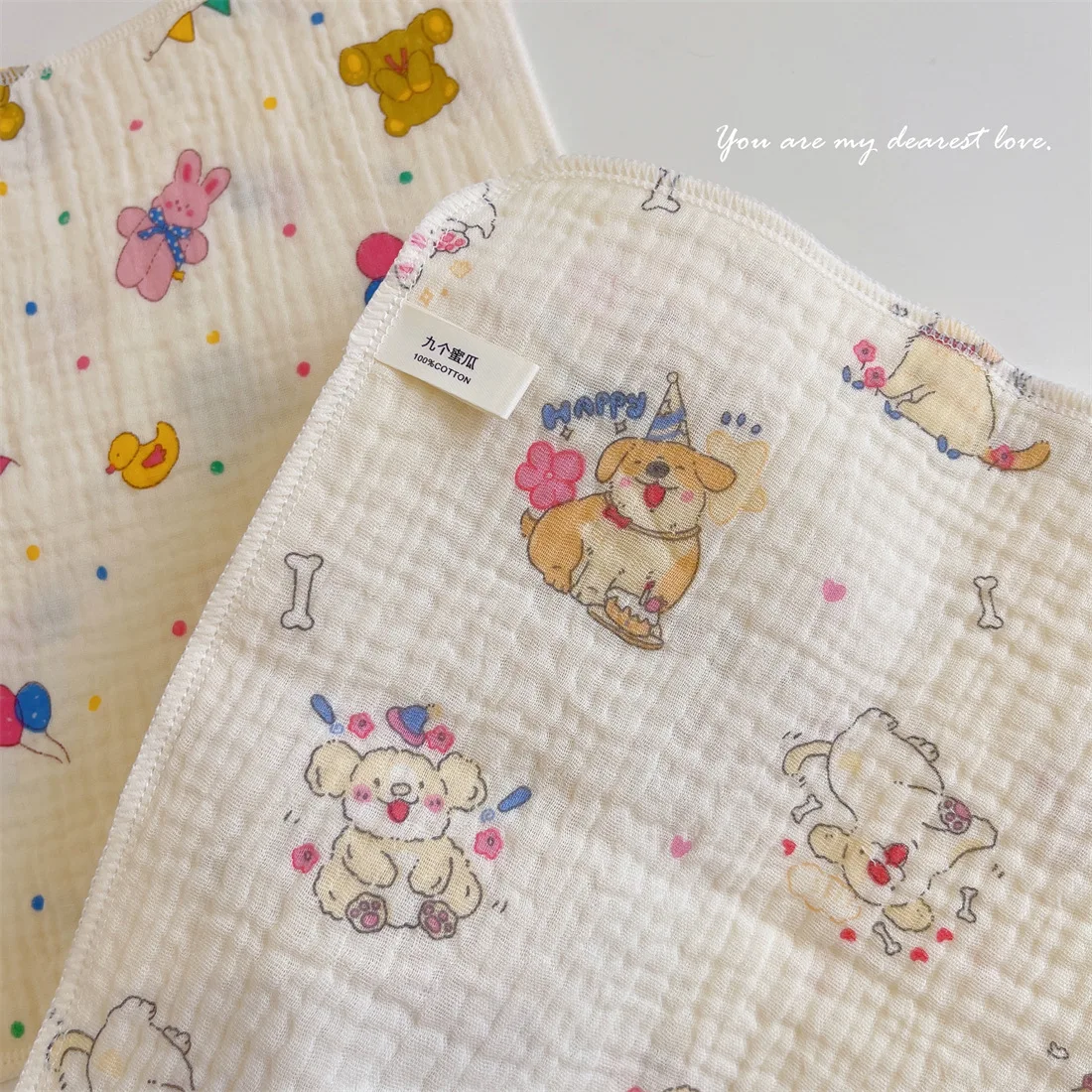 100%Cotton Baby Towel for Boys and Girls Ultra Soft and Absorbent Baby Bath Towel for Newborn