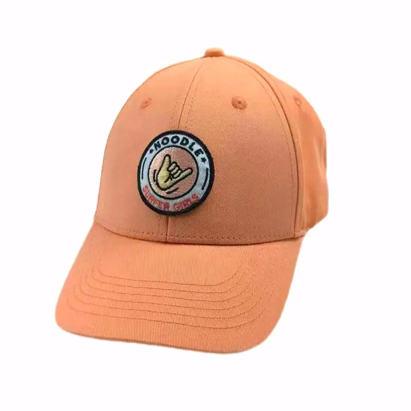 Custom Patch Logo Baseball Cap Kids Cotton 6 Panel Sun Hat for Men and Women Personalized Sports Caps