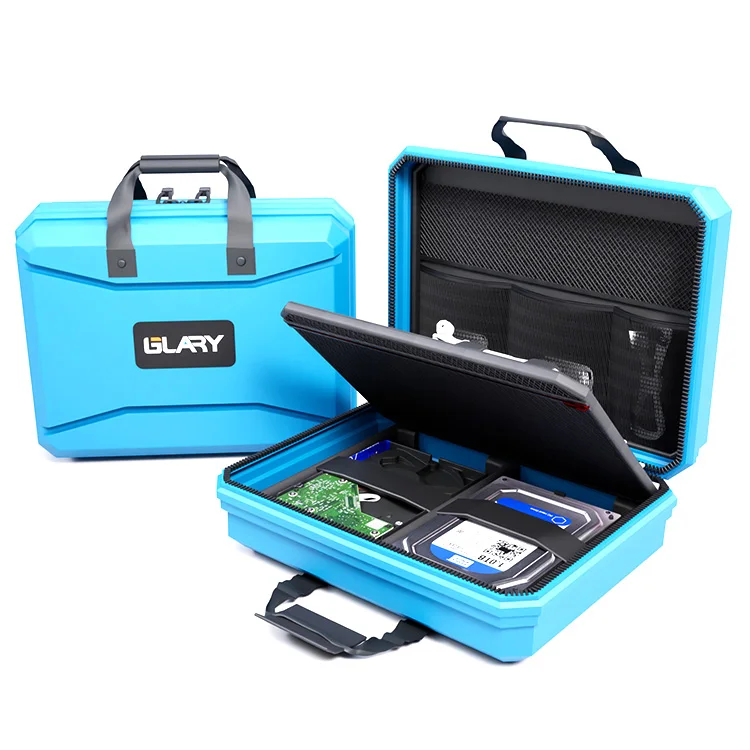 GLARY high quality hard drive case durable case for external hard drive multi-functional instrument case bag for hard drive