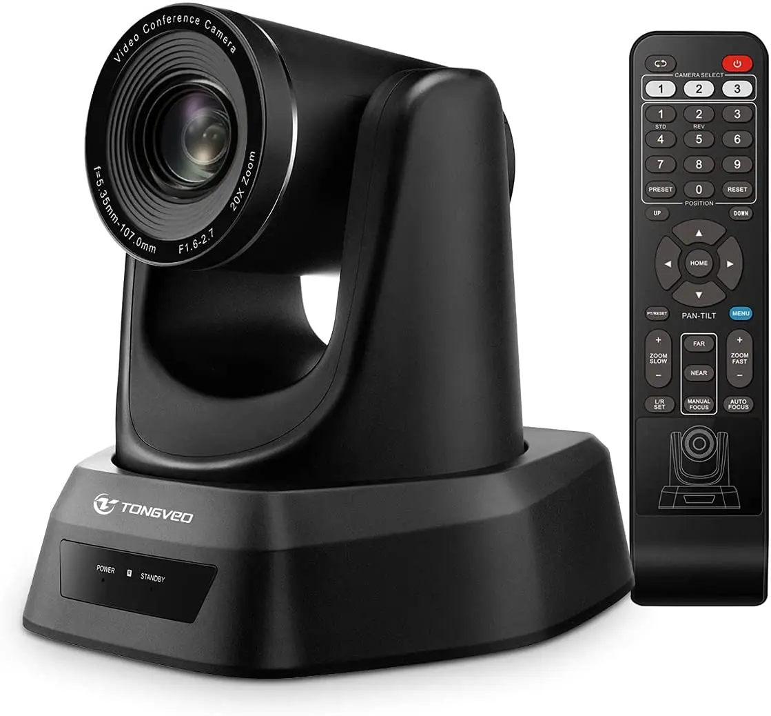 Easy Setup 20x Zoom 1080P 60FPS USB3.0 Online Meeting Video Conference PTZ Camera