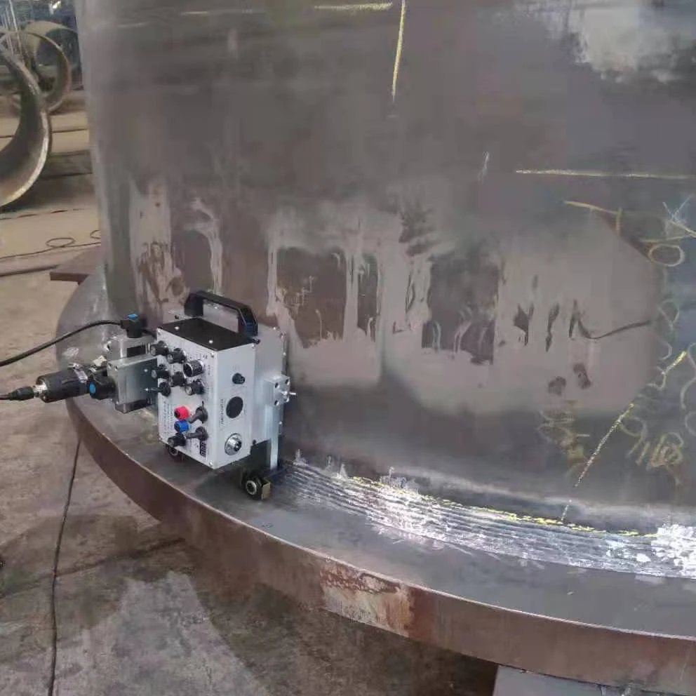 Simple and Portable Fillet Seam Welding Carriage for Steel Structure Production Line