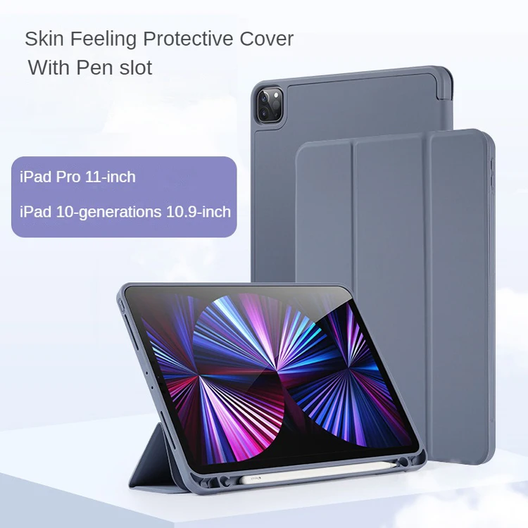 MRYES Wholesale Smart Folding Auto Sleep Full Cover TPU PU Leather Case For iPad Mini 5 6 iPad Air 3 4 5 iPad Pro 11 12.9 inch