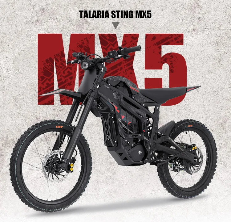 Talaria Sting MX5 Pro-Непревзойденная мощность и производительность 6061 T4 T6 алюминиевый сплав внедорожный электрический мотоцикл