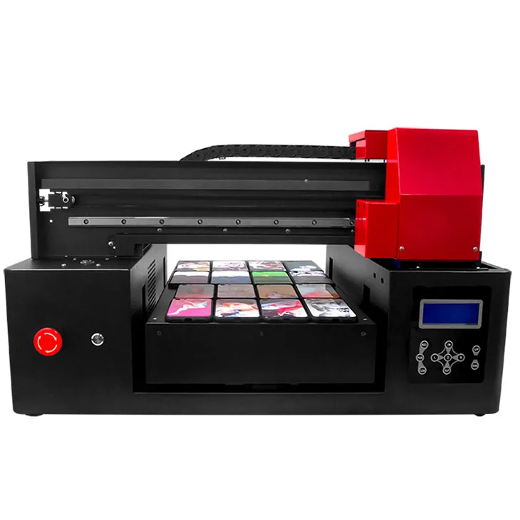 CE certificate a3 size  smart 50s jet flatbed led uv for printer philippines id card/ phone case / bottle/ glass / leather