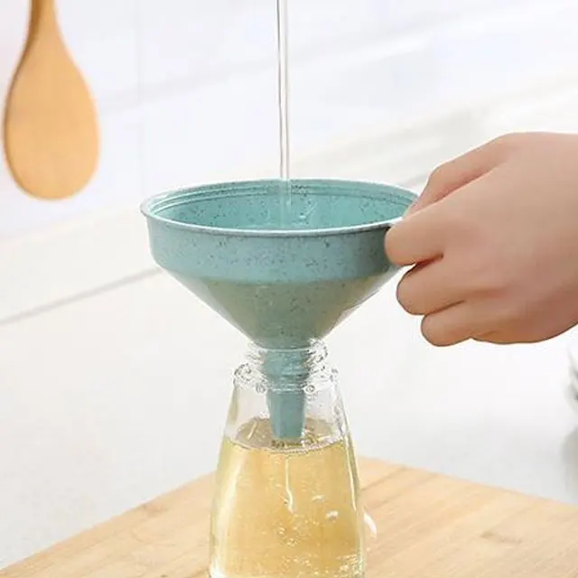 Multi Function Kitchen Tools Multi Colors Plastic Funnel Eco-friendly Utensils Kitchen Appliance
