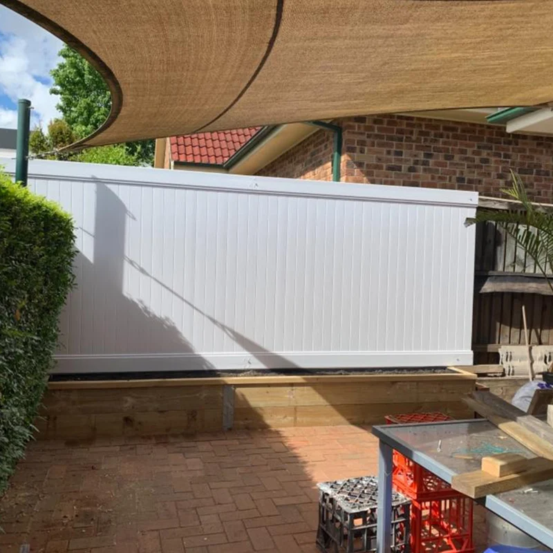 Worldwide Industries Served Vinyl PVC Fence Panels Wholesale For Garden