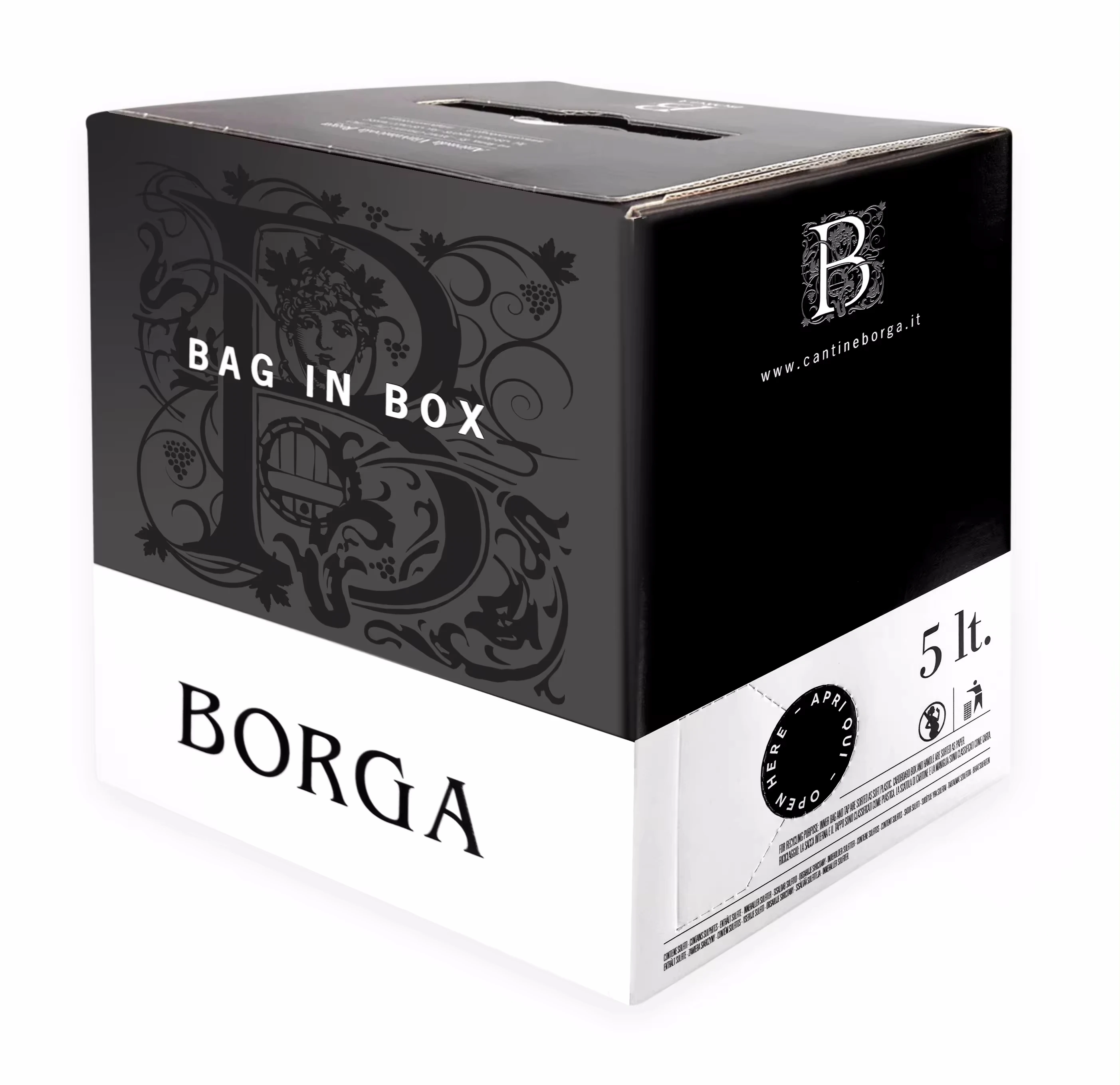 Сделано в Италии, Cabernet Sauvignon Igt Veneto в коробке, красное вино, стол для хранения прохладного и сухого вина