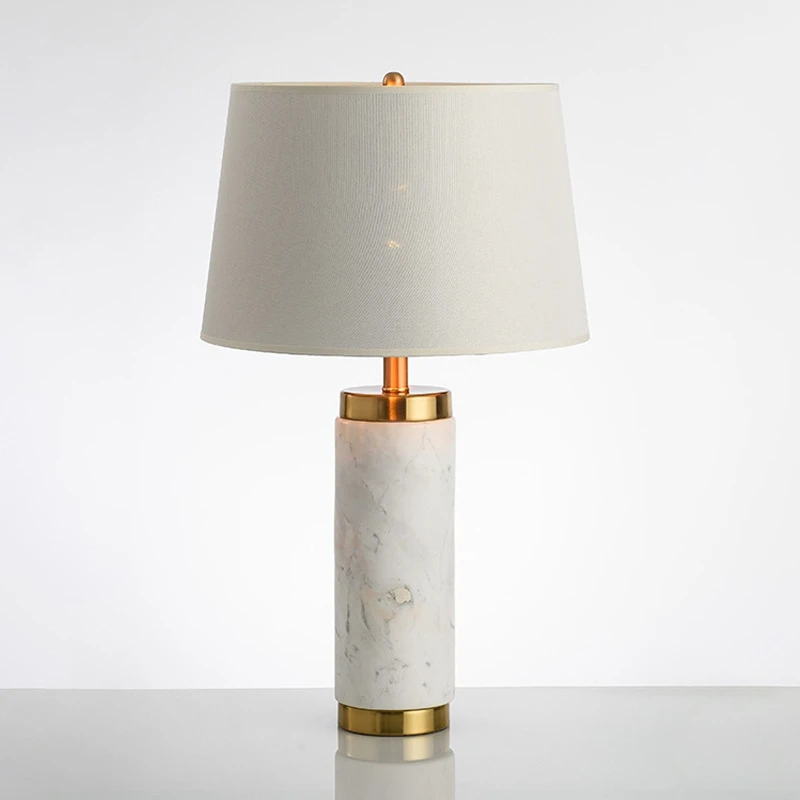 Nordic Light luxury postmodern minimalist bedroom living room study hotel restaurant designer decorative marble table lamp