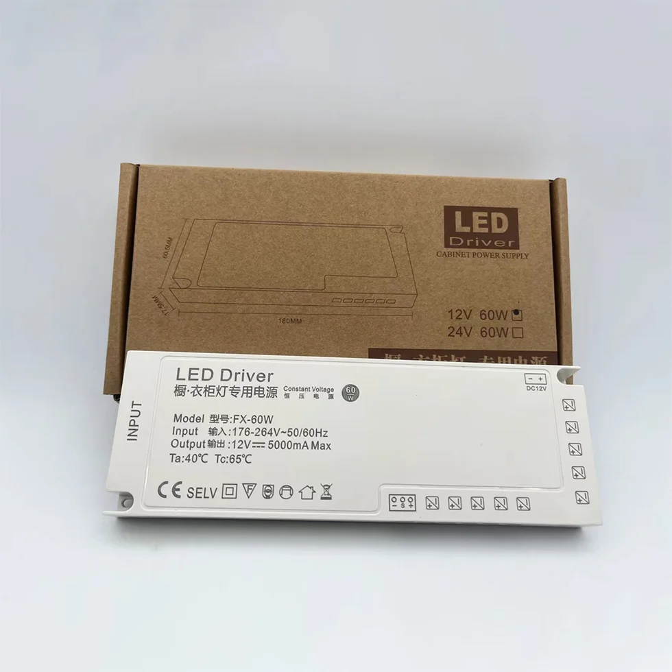 24 Вт 36 60 100 светодиодный диммер 12 В шкаф драйвер датчик движения