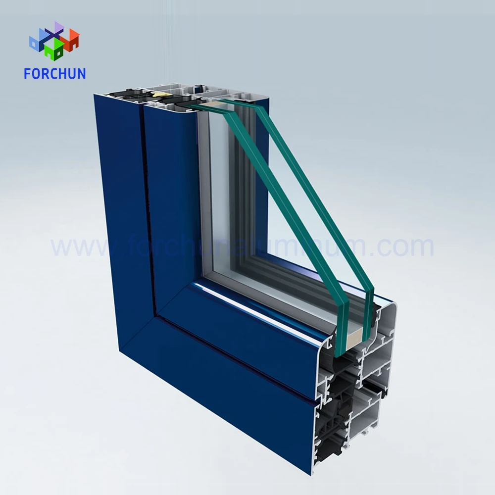 Casement Windows And Doors Aluminum Profile /Aluminum ExtrusionProfiles For Windows