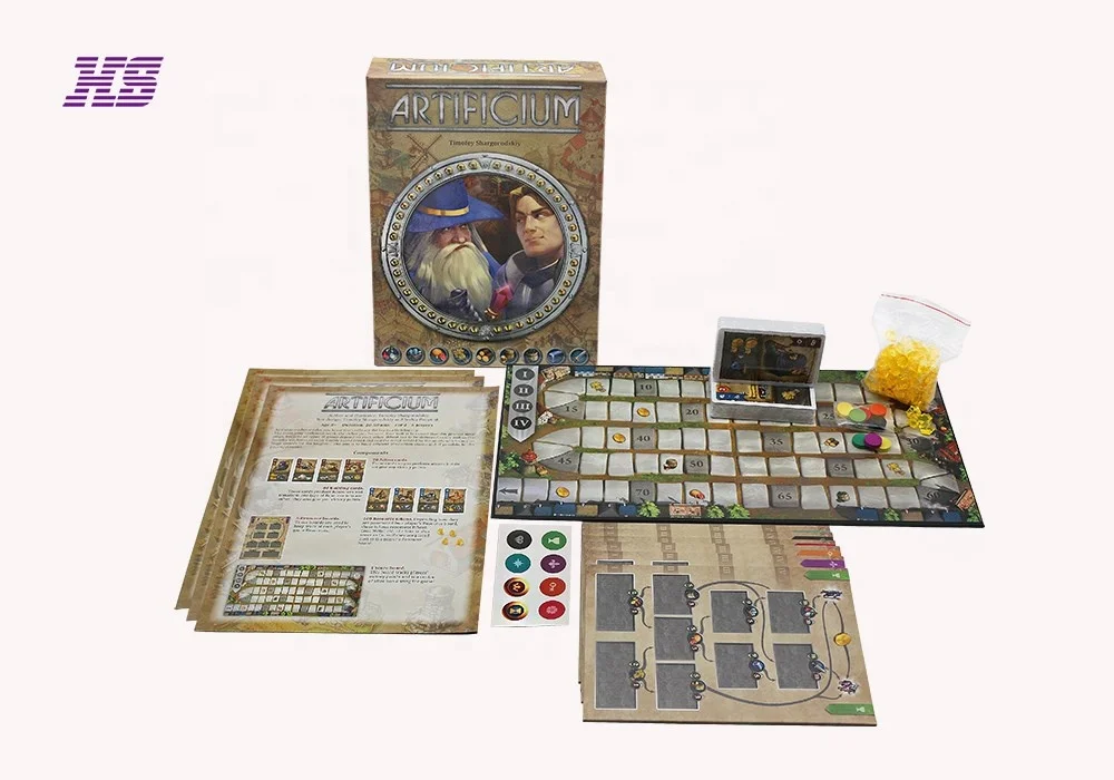 Custom Design made printing Family adult board game Board Game Professional Wholesale print manufacturer of board games