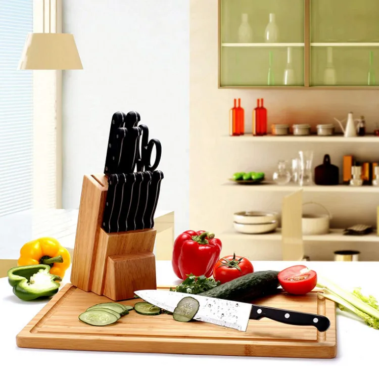 Wholesale Custom Durable Nature Bamboo Vegetables Cutting Board Wood With Juice Groove