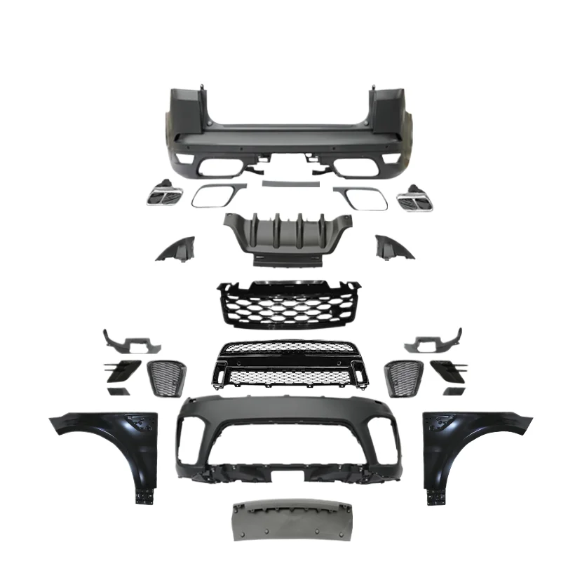 BBS Rang Rover Sport SVR Model Bumper Facelift Body Kit For 2014-2017 LAND ROVER RANGE ROVER Sport MODEL