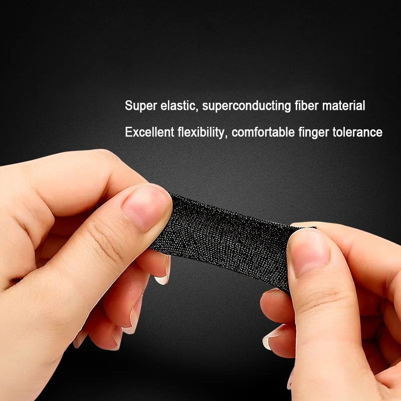 Dropship Sweat-Absorbent Thumb Sleeve Silver Fiber Joystick & Video Game Console Gaming Finger Sleeve Other Game Accessories