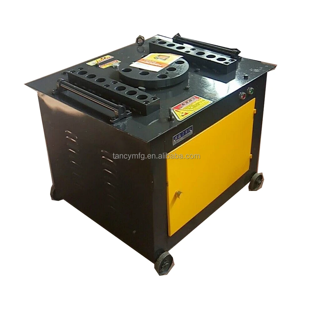 DIA 6-42 6-50 MM small machine high efficiency Ribbed Rebar Bending Machine Round Steel Bar Bender
