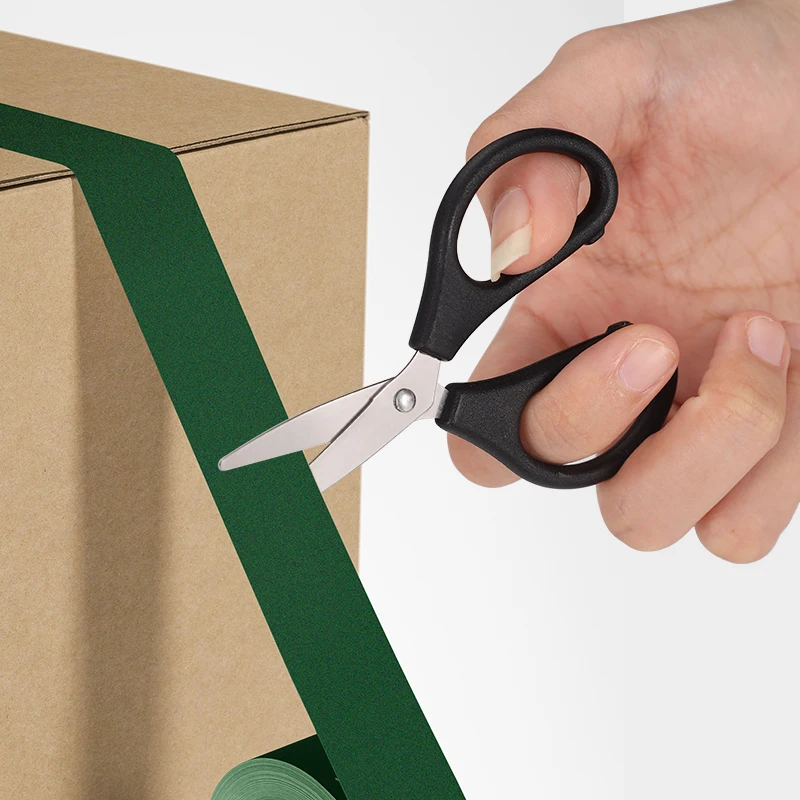 Portable  Steel Scissors Students Paper Thread Cutting  Office Daily Art Paper Knife Pruning