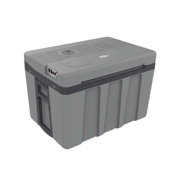 50 liter DC 12 24V semiconductor fridge cold and warm car refrigerator for car and home dual use