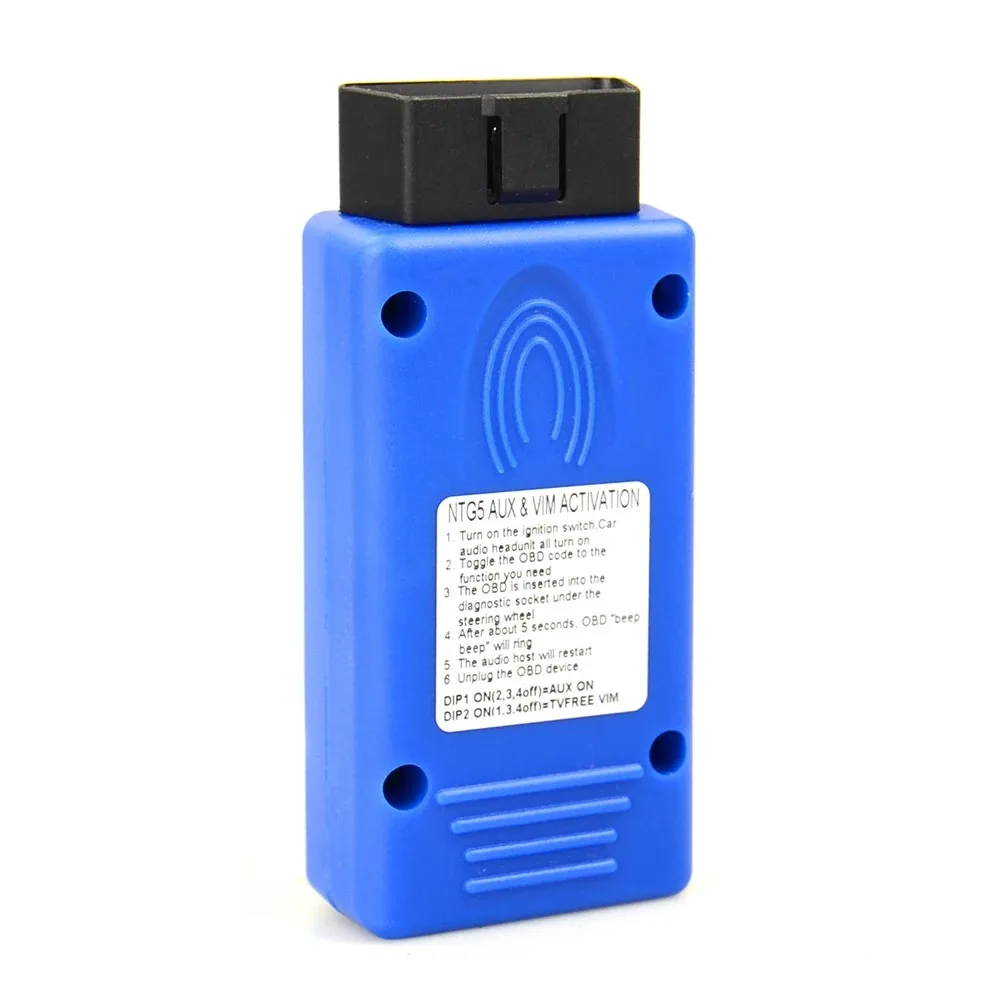 NTG5 OBD AUX IN and VIM Activator for Mercedes WORK CLASS W205 X253 W222 W447 NTG 5 AUX FOR ONLINE