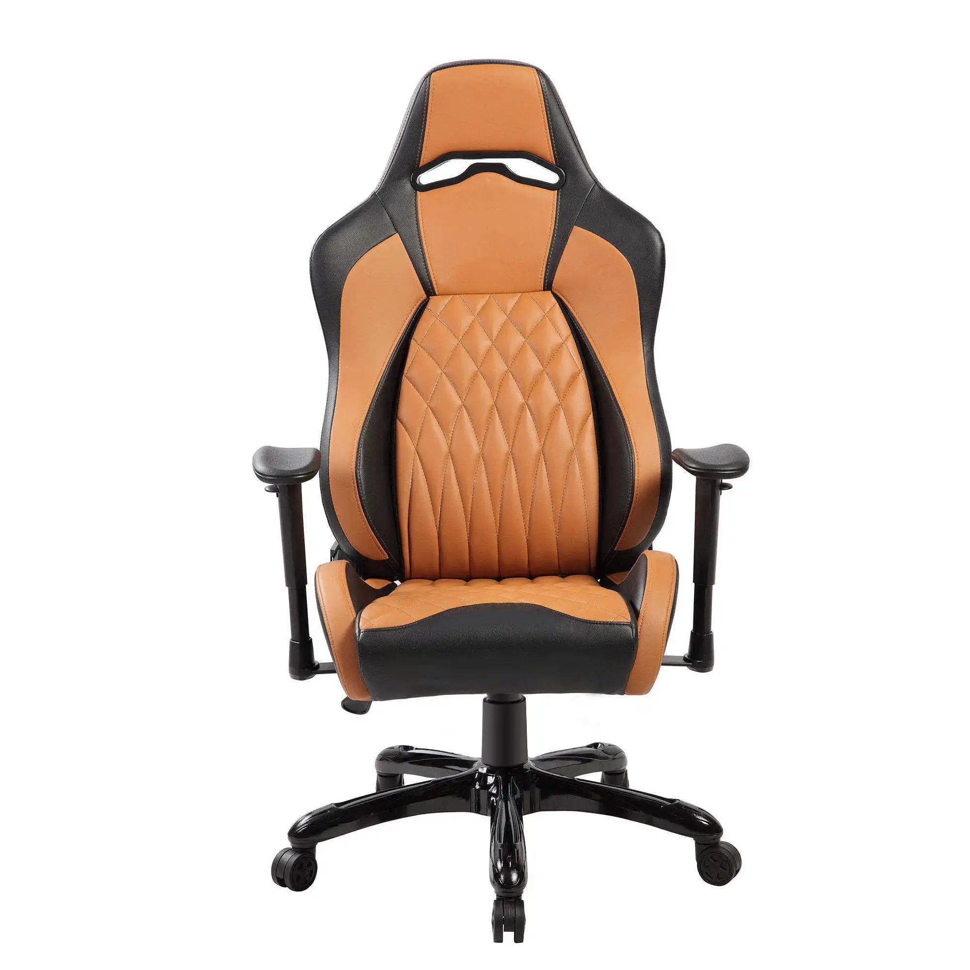 Hotsale Cheap Orange Black Height Adjust Recline Mechanism Gamer Gaming Rocking Pc Game Chair