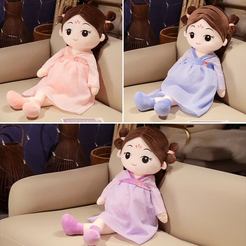 Кукла принцессы Hanfu в китайском стиле милая плюшевая игрушка кукла Kawaii для девочек