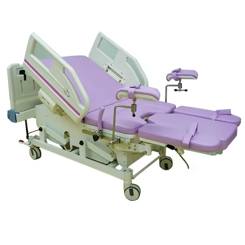 Hospital Equipment Portable Obstetric Delivery Table Gynecological Examination Bed delivery examination surgical table