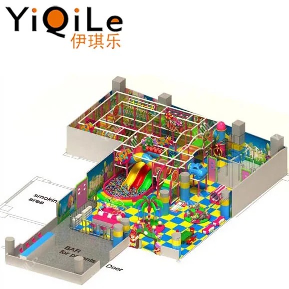Wholesale Kids Durable Indoor Outdoor Playground High Quality Soft Play Ground Used Indoor Playground Equipment Sale