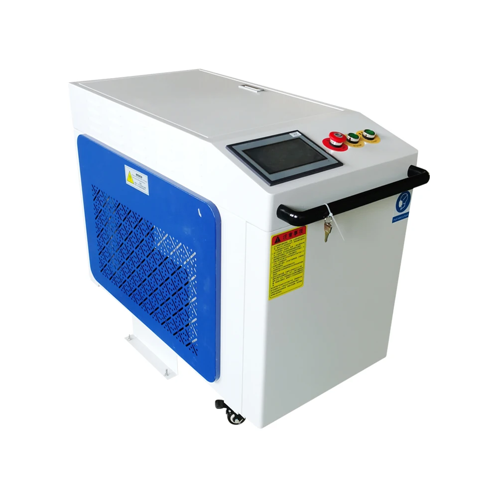Fiber Laser Cleaning Machine Paint Laser Rust Removing Cleaner Machine Portable Laser Cleaning Stainless Steel 1000W 2000W PMI