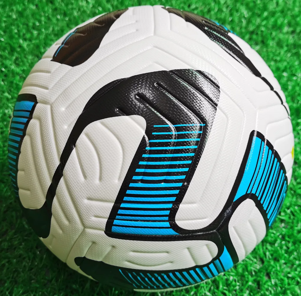 Custom Pu Leather Official Match Training Thermo Thermal Bonded Size 5 Soccer Ball   Training Football