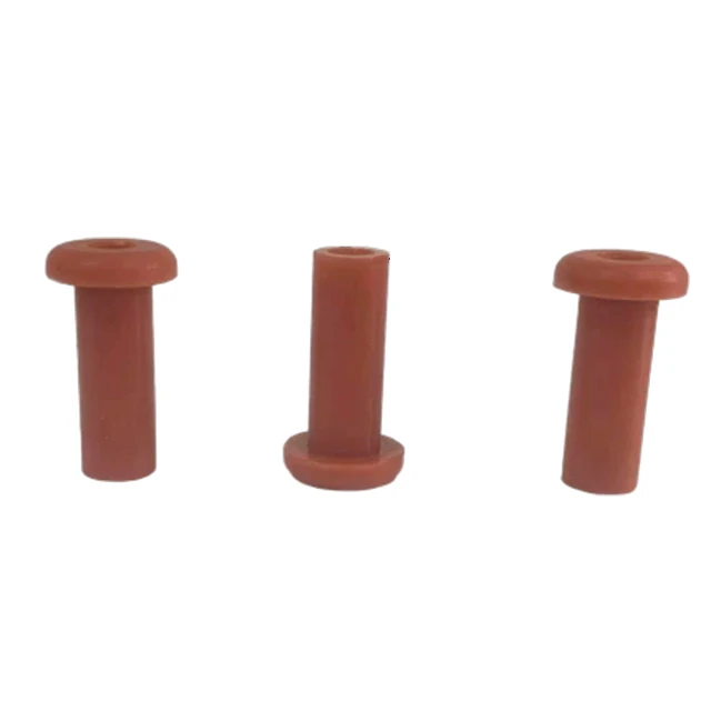Factory hot sale 10.7mm can be customized caliber high elasticity anti-corrosion wear hollow silicone flange sheath
