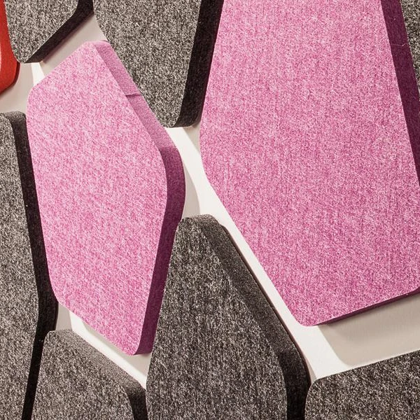 Customize Sound Insulation Acoustic Panel Dense Thick 100% Polyester Acoustic Wall Panel