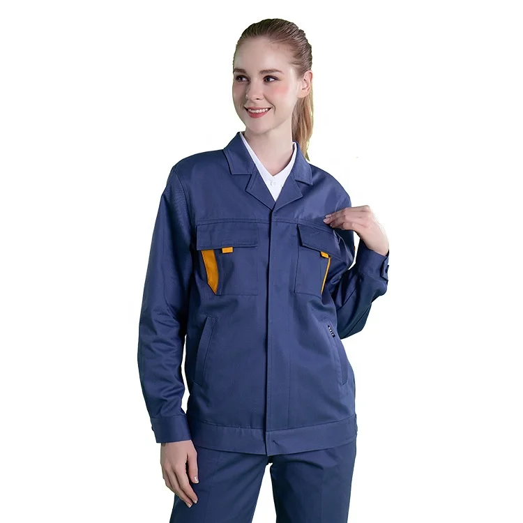 Custom Professional Factory Workwear Welding Technician Work Suit Mechanic Worker Uniform