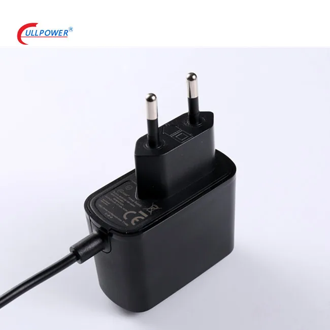 New offer CE certificate european plug 12V 1A  vertical shape Power Adapter