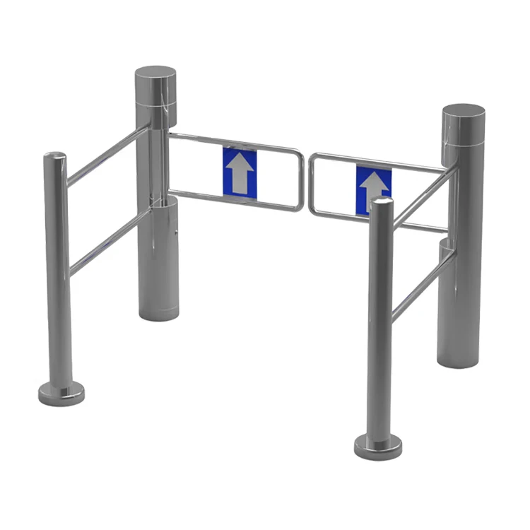 Wing Turnstile for Supermarket Turnstile Automatic SUS 304 Stainless Steel Turnstile Barrier Bate for Supermarket