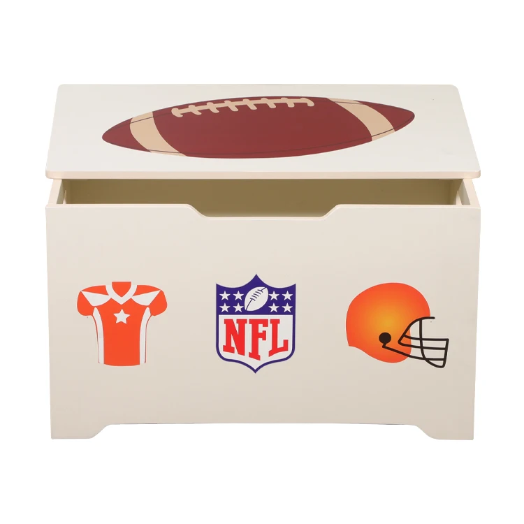 Heated style Wooden storage box kids furniture kids toy