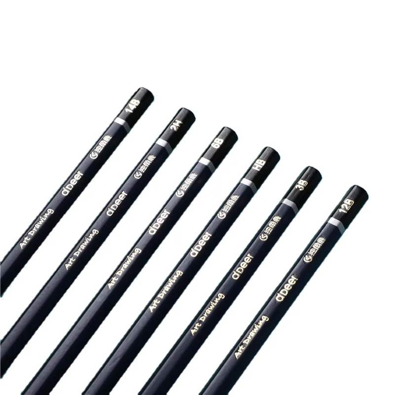 14 шт., набор профессиональных карандашей для рисования H/2h/HB/3b/4b/5b/6b/7b/8b/10b/12b