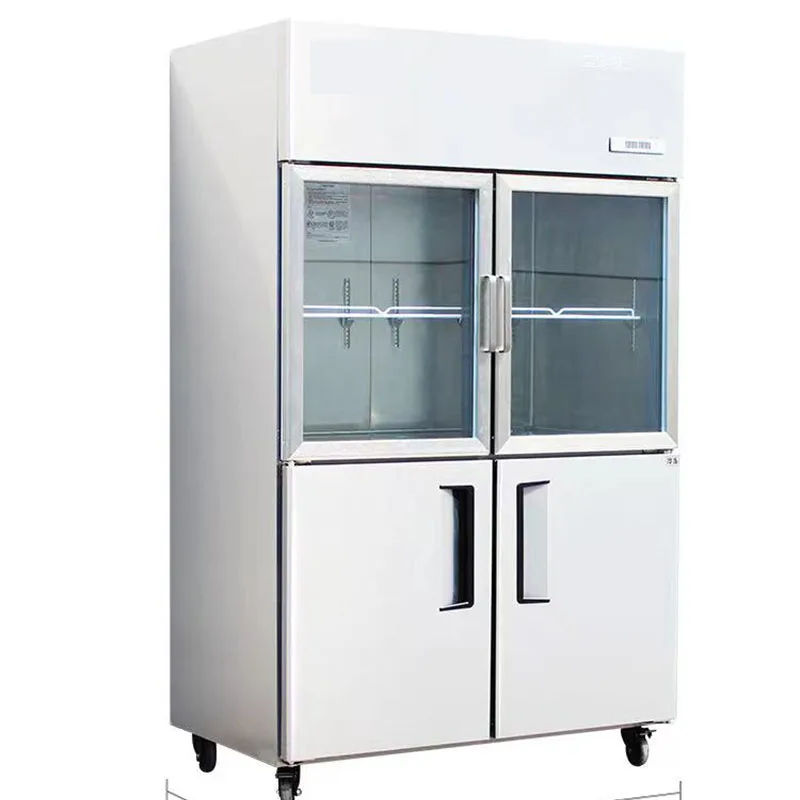 Отель Ресторан Кухня Холодильник инвертор горизонтальная морозильная камера витрина