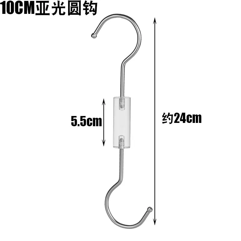 Acrylic transparent  hanger  scarf silk rack pants tie  clear hanger