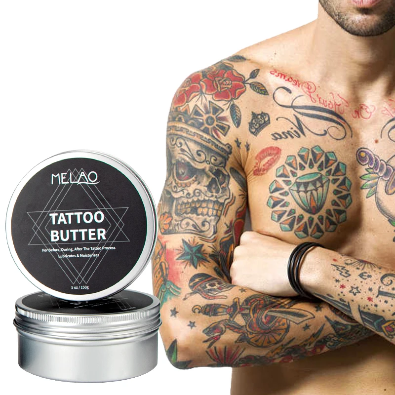 MELAO wholesale Personal easy repair moisturizer tattoo cream before bulk skin care protection brightening tattoo creme