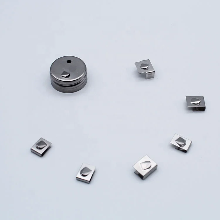 customization Different Type Stainless Steel Dental Floss Metal Cutter Dental Floss container Blade for biodegradable dental