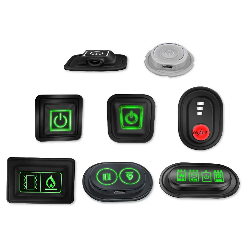 Temperature control for heating system wire connector USB intelligent temperature control silicone waterproof intelligent switch