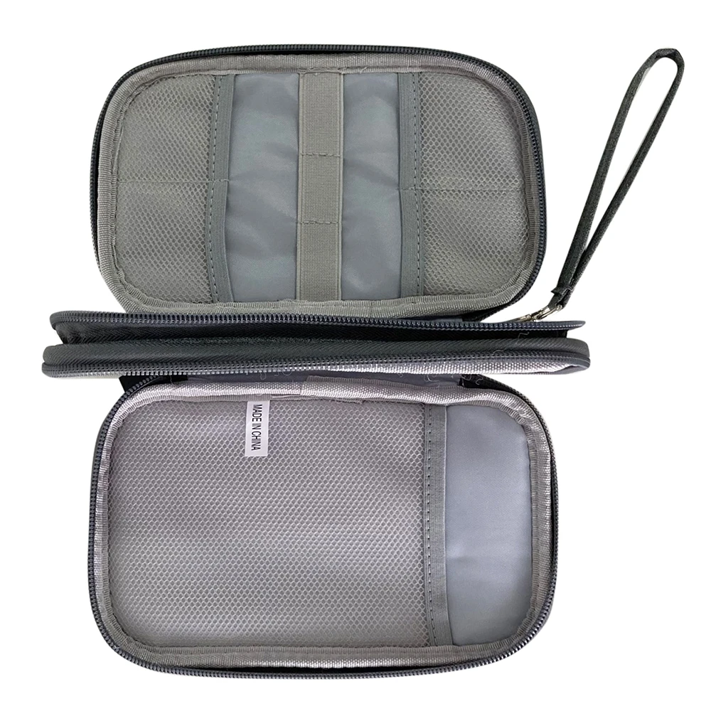 USB Flash Drive Case Bag for Memory Cards Cables & Electronics Accessories Travel Gadget Organizer