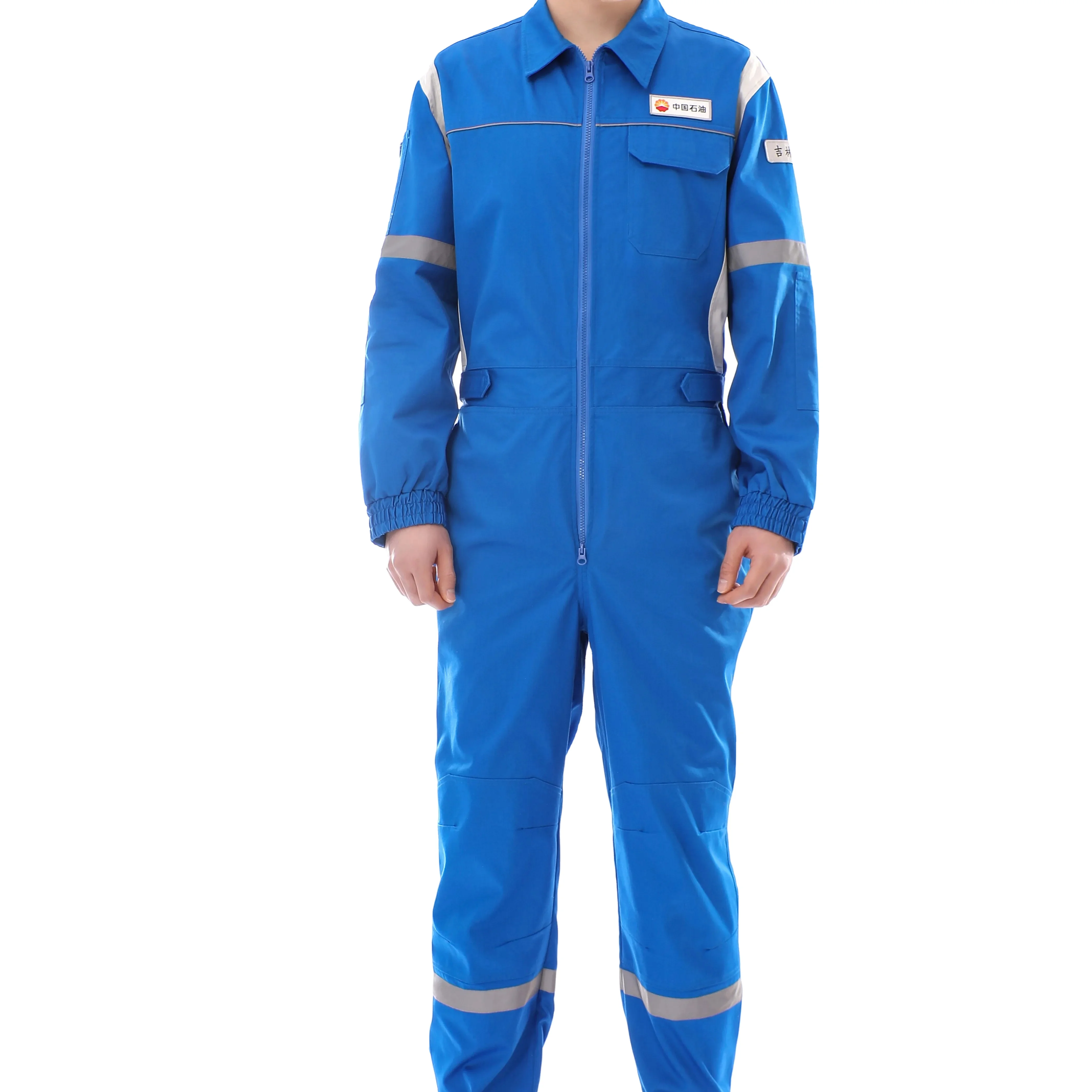 Blue Long Sleeved Winter Warm And Comfortable Windproof Work Clothes Jacket For Man Wholesale