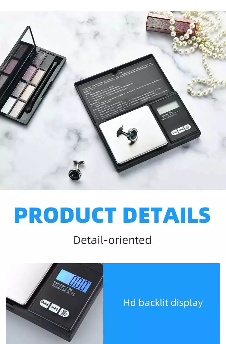 Wholesale Price Mini Jewelry Weight Measuring Scale Portable Pocket Digital Weighing Scale CE&ROHS