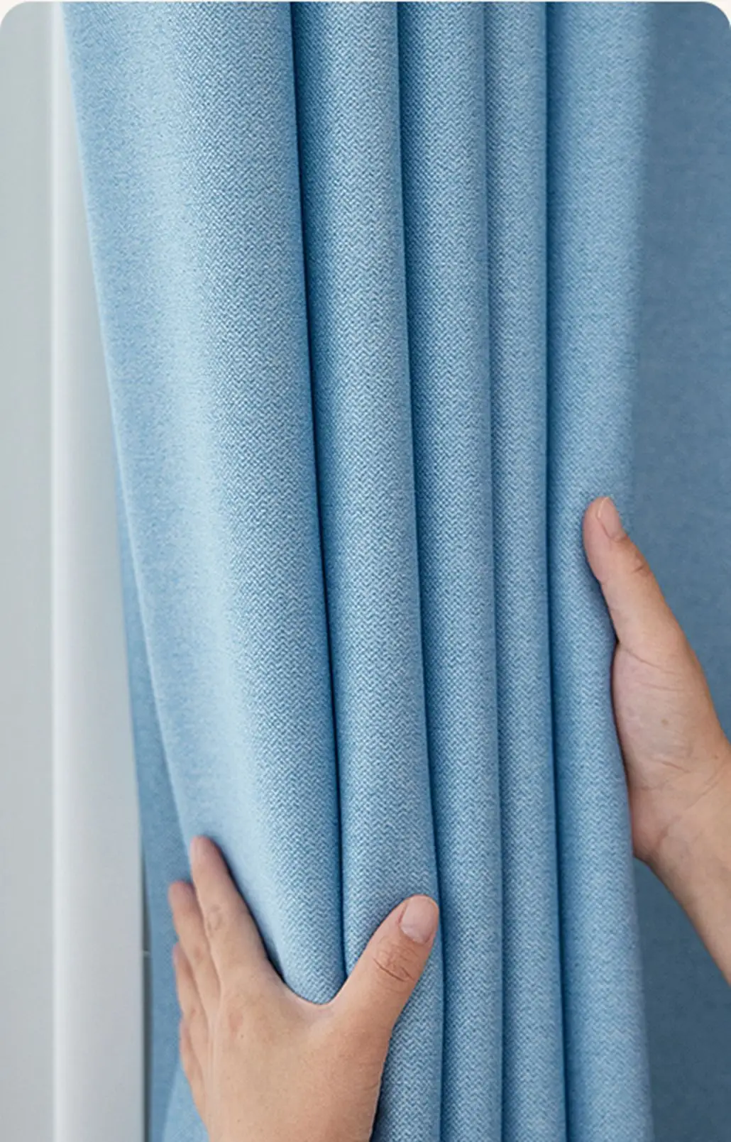 Льняная стильная Звуконепроницаемая Затемняющая ткань для штор