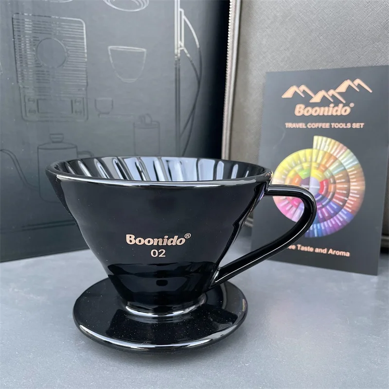 Кофейный набор Pour Over белый для кемпинга кофейный портативный подарочный аксессуары V60 Drip 600 мл керамическая кружка кофе Новое