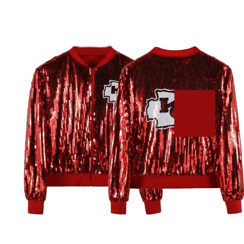 Дизайнерское платье из джерси с блестками