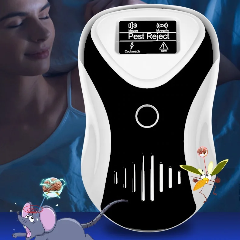 Artamber Energy-saving Silent Multi-functional Ultrasonic Insects Repeller Mosquito Repellent Device