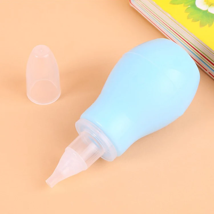 Manual Suction Baby Nose Cleaner Newborn babies Safety Hygienic Vacuum Nasal Aspirator